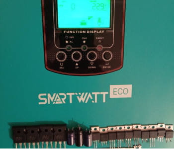 Smart Watt ECO 5K 60A MPPT и сгоревшие детали