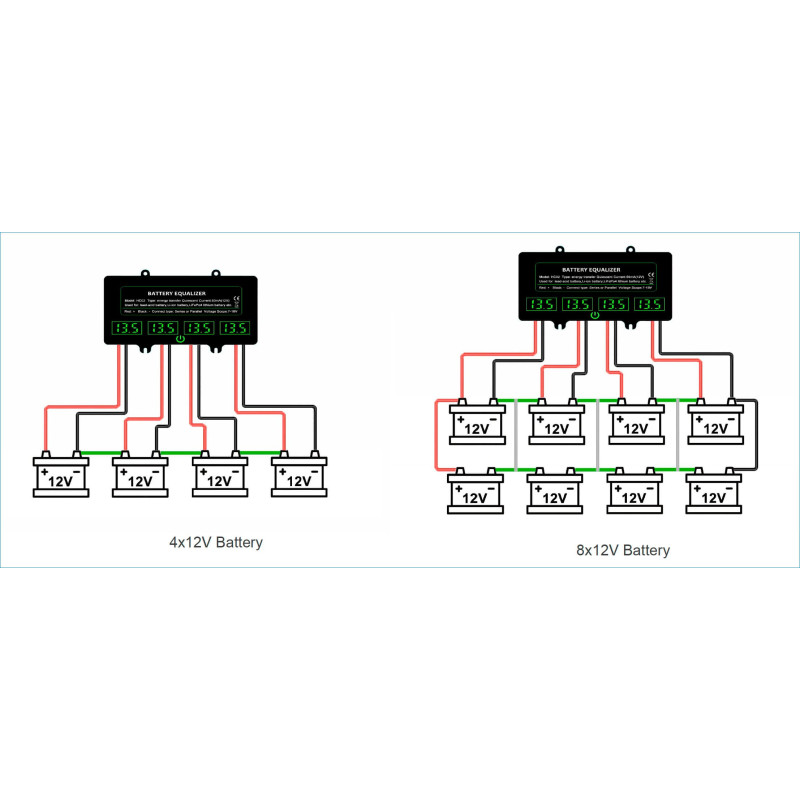 Балансир заряда 4 АКБ - HC02-SW