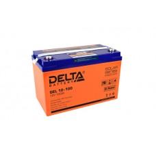 Аккумулятор Delta GEL12-100 [GEL, 12В, 100Ач, LCD]