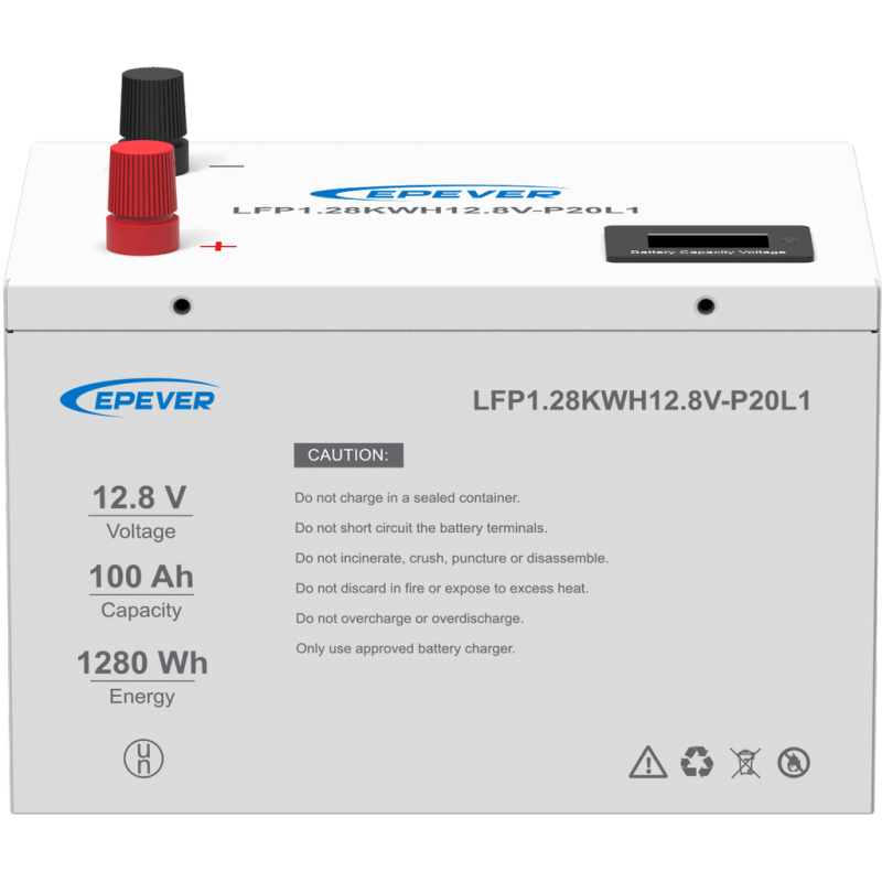 LiFePO4 аккумулятор EPEVER LFP 12-100