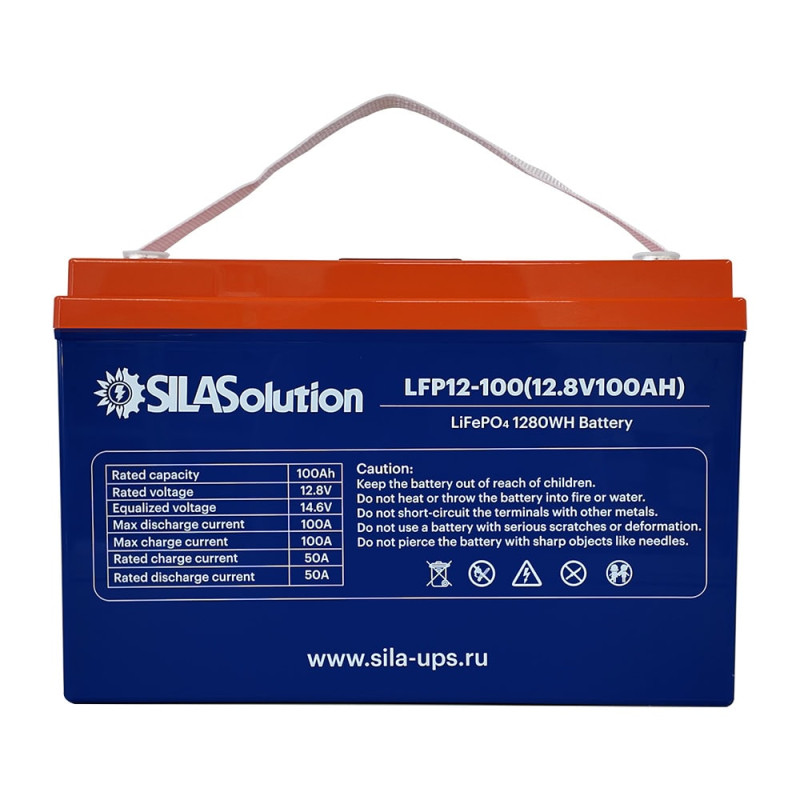 LiFePO4 аккумулятор SILAsolution LFP12-100