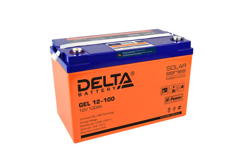 Аккумулятор Delta GEL 12-100 - Новинка! LCD экран. Купить в Новосибирске